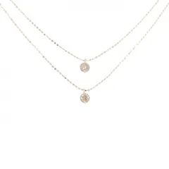 K18PG ダイヤモンド ネックレス 0.409CT