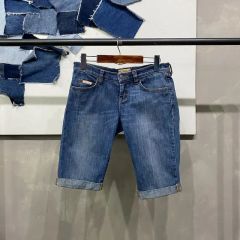 (28インチ) カルバン・クライン CK ヴィンテージ カジュアル ストレッチ デニム ショートパンツ デニムハーフパンツ