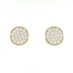 K10YG キュービック ピアス