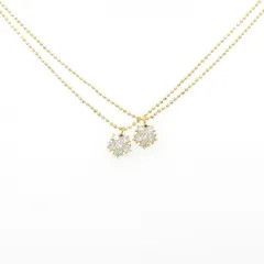K18YG ダイヤモンド ネックレス 0.40CT