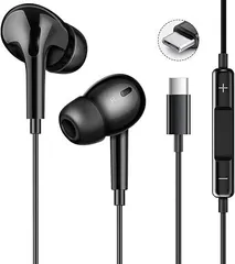 0312 イヤホン 有線 タイプc2026新バージョン HIFI クリア通話 有線イヤホン type-c 雑音なし 絡み防止 音量調節 iPhone17対応 0遅延 マイク付き ワンタッチ操作 高感度マイク 人間工学 快適な装着感 小型?軽 NABI_1030