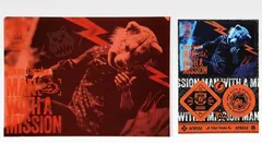 MAN WITH A MISSION マンウィズアミッション マンウィズ MWAM 15th ANNIVERSARY 2026 一番くじ クリアファイル ステッカー セット (トーキョータナカ:LIVE) [トーキョータナカ:LIVE]