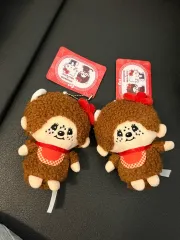 ハローキティ コラボ モンチッチ ぬいぐるみ キーホルダー