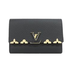 未使用品】ルイヴィトン ポルトフォイユ カプシーヌ ノワール トリヨン