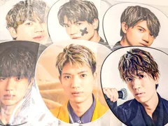 SixTONES 髙地優吾 ジャンボうちわ 6点セット CHANGE THE ERA/Rough xxxxxx/Track ONE IMPACT/on eST/Feel da CITY/慣声の法則 （5点未開封)