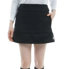 新品 [ニューバランス] ゴルフ スウェットスカート (ストレッチ性) / レディース / 012-4234509 010_ブラック 3 [LL]