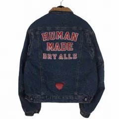 ヒューマンメイド HUMAN MADE デニムジャケット ジージャン S インディゴ HM31JK018のサムネイル