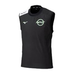 NIKE メンズXL ピステ 野球 ナイロンジャケット モックネック B214