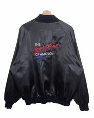 70s ナイロンジャケット バックロゴ アメカジ レッドデビル 