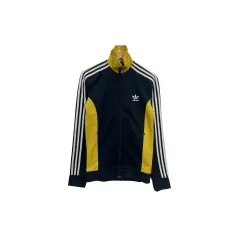 95 アディダス 旧モデル ヨーロッパ トレフォイル トラック ジップアップ ジャージ