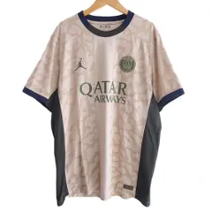 ナイキ NIKE JORDAN BLAND × パリサンジェルマン 23-24 4th ユニフォーム オーセンティック ゲームシャツ L ベージュ カーキ 系 0222