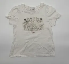 ☆セット割対応☆ コムサデモード キッズ 半袖 Tシャツ ディズニープリンセス 120Acm （1549）
