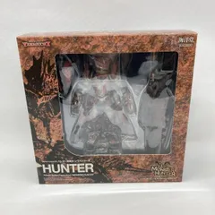 【中古】海洋堂 リボルテックヤマグチ ハンター男剣士 レウスシリーズ 開封品 モンスターハンター[97]