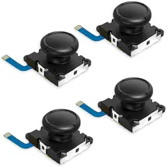 KALOLINNA For switch joy-con 修理 ジョイコン 修理 コントロール 右/左 センサーアナログジョイスティック ルSwitch用NS Joy-con対応 修理 交換用 コントロール Dアナログレバー 4個セット 0