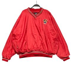 80s BIKE USA製 ナイロンプルオーバージャケット レッド RFK - メルカリ