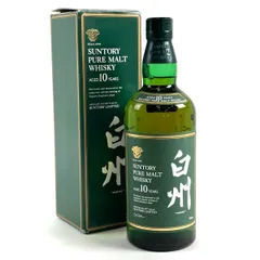 【希少】白州 10年 ピュアモルトウイスキー 700ml （No.10219) メルカリ 白州 10年 ピュアモルトウイスキー 700ml （No.10219) 【公式