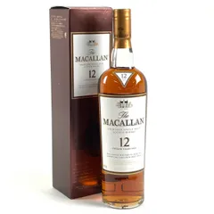 マッカラン MACALLAN 12年 シェリーオークカスク 旧 700ml スコッチウイスキー シングルモルト 【古酒】