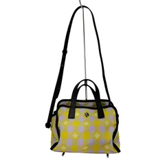 ケイトスペードニューヨーク kate spade NEW YORK クローバー チェック ナイロン 2WAY ショルダー ハンドバック  レディース 表記無 
