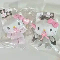 まとめ売り) ハローキティ ベイビー エンジェル デビル 天使 悪魔 マスコット ぬいぐるみ キーホルダー