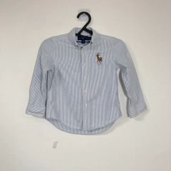 ラルフローレン ストライプキッズシャツ 4/4T (4歳-5歳) ホホ店舗