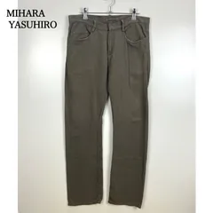 MIHARA YASUHIRO 00s archive cotton linen pants M 61172191 ミハラヤスヒロ アーカイブ コットン リネン 麻 パンツ 平成のサムネイル