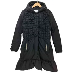 アベニールエトワール Aveniretoile ビジュー Aライン フーデッド ダウンコート レディース JPN：38 のサムネイル