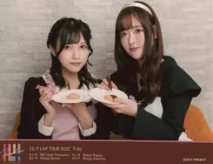 【中古】生写真(女性) 22/7(ナナブンノニジュウニ)/天城サリー・宮瀬玲奈/横型・バストアップ/「22/7 LIVE TOUR 2022 14」ブロマイド