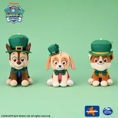 パウ・パトロール　ぬいぐるみ　クローバーVer. 全3種　マスコット　非売品　プライズ　犬　アニメ