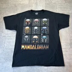 O-308 STARWARS スターウォーズ マンダロリアン 00s グラフィックプリントTシャツ サイズXL相当