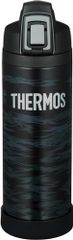新品 サーモス 水筒 真空断熱スポーツボトル ストラップ付き 1L ブラックグレー 保冷専用 FJI-1001 BKGY