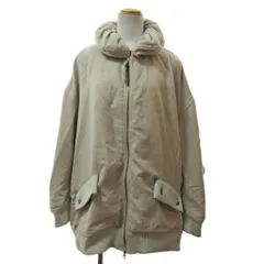 メルシーボークー mercibeaucoup コート ジャケット ダブルジップ ウール F ベージュ 1218