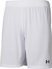 アンダーアーマー UNDER ARMOUR UA TEAM SOCCER KNIT SHORTS メンズ ショートパンツ ハーフパンツ 半ズボン 短パン 軽量 速乾 トレーニング 部活 クラブ 練習  1365024 100 WHITE