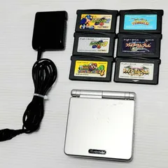 【正常動作品】任天堂 ゲームボーイアドバンスSP シルバー ソフトセット