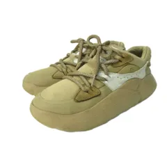 アグ UGG LA CLOUD LACE スニーカー シューズ ローカット 25.0cm ベージュ F27021C 1203 ☆AA★