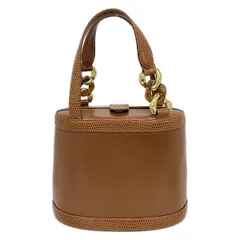 Ungaro(ウンガロ) ハンドバッグ - ライトブラウン レザー