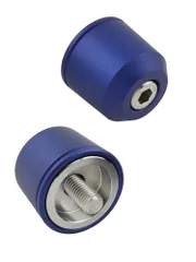 新品 ポッシュフェイス(POSH FAITH) バイク用品 ハンドルバーエンド ミドルウェイトバーエンド カワサキ純正ハンドルM8タイプ ZRX1200DAEG 他 マットブルー 032579-31-10 バーエンドキャップ