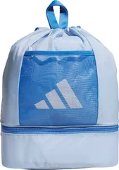 アディダス adidas キッズ ジムバッグ ナップサック バックパック ショルダーバッグ リュックサック カバン ジュニア 子供 防水性 耐久性 スポーティー 通学 遊び クラブ  P2963 KE7419 グローブルー