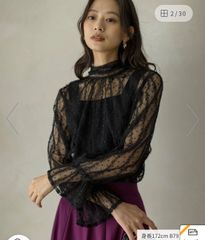 JILLSTUART☆リボンシシュウパフスリーブニット - メルカリ