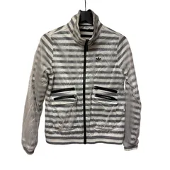  adidas Originals アディダスオリジナルス シースルー ボーダー ジャケット Sサイズ 希少【Z1818】