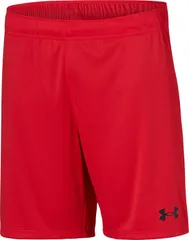 アンダーアーマー UNDER ARMOUR サッカー UA TEAM SOCCER KNIT SHORTS UA チーム サッカー 二ット ショーツ ボーイズ ジュニア ハーフパンツ ゲームパンツ 速乾 軽量  6003875 600 RED