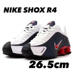 NIKE SHOX R4 ナイキ ショックス R4 MIDNIGHT NAVY/GYM RED-WHITE hq1988-400 26.5cm