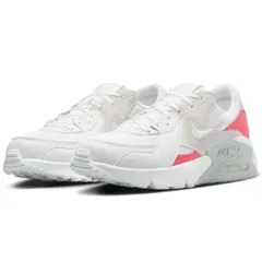 [ナイキ] エア マックス エクシー W AIR MAX EXCEE ホワイト/ピンク CD5432-132 25.0cm [ホワイト/ピンク] [25.0 cm]