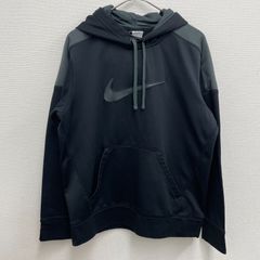 新品 ナイキ NIKE パーカー ハイネック 長袖 M 灰 ポリ スポーツ 