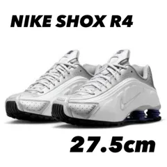 NIKE SHOX R4 ナイキ ショックス R4 METALLIC SILVER/WHITE/DEEP ROYAL BLUE HQ1988-102 27.5cm