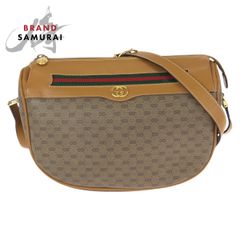 GUCCI グッチ GGスプリームキャンバス グレー シルバー金具 PVC 201446