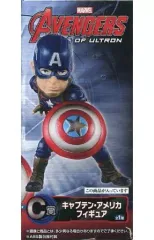 【中古】フィギュア キャプテン・アメリカ 「一番くじ ワールドコレクタブルフィギュア マーベル～アベンジャーズ集結せよ!～」 C賞 ワールドコレクタブルフィギュア