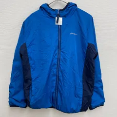 Eddie Bauer フルジップパーカー フード  裏地フリース ブルー【キッズL：14～16歳】