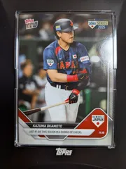 岡本和真｜KAZUMA OKAMOTO - 2025 Samurai Japan Topps NOW® - Card 6