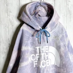 【入手困難】ザ・ノースフェイス THE NORTH FACE ラベンダーパープル ブリーチ タイダイ スウェット パーカー ユニセックス 男女兼用 #s1087