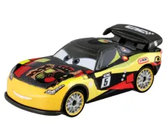 【中古】トミカ ミゲル・カミーノ カーボンレーサータイプ(イエロー×レッド) 「カーズ・トミカ」のサムネイル